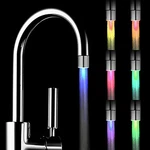 Led Water Stream Faucet Light 7 Colors Changing Shower Spout Sink Tap. Fixed Price $8.54.