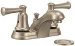 Moen CA41211BN Brushed Nickel Two-handle Bathroom Faucet. Fixed Price $151.69.
