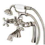 Kingston Brass KS268C Clawfoot Tub Faucet With Hand , Polished Chrome. Fixed Price $100.00.