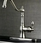 Kingston Brass GSY7701ACLSP, Hole Kitchen Faucet W Escutcheon And Side Spray. Fixed Price $258.83.