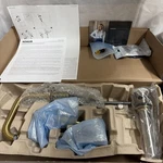 Kohler Castia K-35908-4-BN Widespread Bathroom Sink Faucet Drain Brushed Nickel. Fixed Price $400.00.