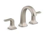 Kohler Rubicon 8 In. Widespread 2-HANDLE High Arc Bathroom Faucet Brushed Nickel. Fixed Price $70.00.