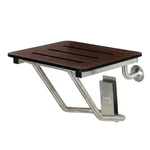 Kingston Brass KB.1816SCAPE 18" X 16" Wall Mount Fold Down Shower - Dark. Fixed Price $477.72.