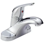 Delta Foundations Centerset Bathroom Faucet Chrome B501LF 3 Hole Push-pop Drain. Fixed Price $55.54.