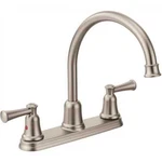 Capstone 2-HANDLE Kitchen Faucet Classic Stainless. Fixed Price $208.25.