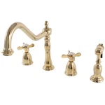 Kingston Brass KB179.BEXBS Essex 1.8 Gpm Widespread Kitchen -. Fixed Price $347.72.