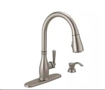 Delta Hyde 19801Z-SPSD-DST Single Handle Pull-down Kitchen Faucet Dispenser. Fixed Price $389.00.