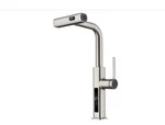 Lefton Pull-out Waterfall Kitchen Faucet With Temperature Display In Fahrenhe.... Fixed Price $149.99.