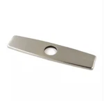 Luxier Brass Kitchen Sink Faucet Hole Cover Deck Plate Escutcheon Brushed Nickel. Fixed Price $20.00.