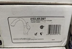 Delta Linden 4153-AR-DST 1-HANDLE Pull-out Kitchen Sink Faucet Arctic Stainless. Fixed Price $125.00.