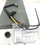 Brizo Litze Single Handle Square Arc Pull Down Faucet Matte Black/luxe Gold*read. Fixed Price $673.19.
