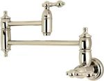 Kingston Brass KS3106AL Restoration Wall Mount Pot Filler Kitchen Faucet. Fixed Price $389.97.