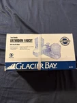 Glacier Bay Chrome Finish 2 Handle Bathroom Faucet With Pop-up Drain New Box.. Fixed Price $35.00.