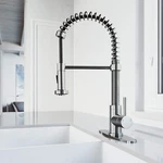 Vigo VG02001STK1 19" Single-handle With Pull-down Sprayer Kitchen Faucet. Fixed Price $162.99.