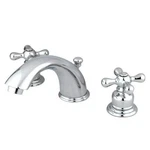 Kingston Brass KB961AX Victorian Widespread Lavatory Faucet With Metal Cross. Fixed Price $104.98.