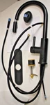 Allen Roth Harlow Kitchen Faucet Black Used 67894W-117001 #968. Fixed Price $8.99.