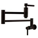 Kingston Brass KS8105DL 1-HOLE Wall Mount Pot Filler Faucet, Oil Rubbed Bronze. Fixed Price $324.95.
