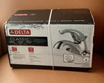 Delta 521-ECO-DST-A Classic Single Handle Centerset Bathroom Faucet Chrome. Fixed Price $69.99.