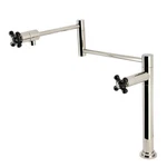 Kingston Brass KS470.PKX Duchess 3 Gpm 1 Hole Pot Filler - Nickel. Fixed Price $588.22.