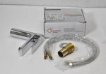 Sanitary Wares A&d Chrome Plated Bathroom Sink Faucet Single Handle Basin. Fixed Price $15.40.
