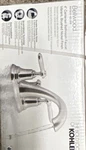 Kohler Bellwood 4" Centerset Bathroom Faucet Brushed Nickel Watersense. Fixed Price $39.99.