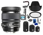 Sigma 24-105MM F/4 Dg Os Hsm Lens For Nikon Professional Starter Kit. Fixed Price $915.68.