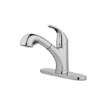 Oakbrook Pacifica One Handle Brushed Nickel Pull-out Kitchen Faucet 67737-1104. Fixed Price $98.99.
