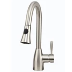 Vigo Industries VG02013ST Stainless Steel Pull-out Spray Kitchen Faucet. Fixed Price $149.00.