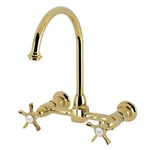 Kingston Brass KS129.NX Hamilton 1.8 Gpm Wall Mounted Widespread -. Fixed Price $266.47.