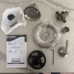 Moen Caldwell Showerhead Handle Valve Brushed Nickel 82495EPSRN New Open Box. Fixed Price $38.94.