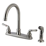 Kingston Brass FB779.NMLSP Naples 1.8 Gpm Standard Kitchen Faucet - Nickel. Fixed Price $123.47.