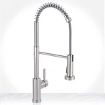 Miseno MNO281L 1.75 Gpm Single Hole Prerinse Kitchen Faucet Stainless. Fixed Price $143.50.