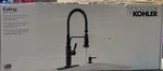 Kohler Ealing Pull Down Kitchen Faucet Matte Black K-R28702-SD-BL. Fixed Price $229.00.