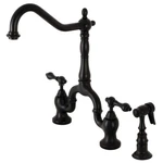 Kingston Brass KS775.ALBS English Country 1.8 Gpm Widespread - Black. Fixed Price $662.97.