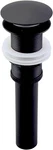 Yodel Bathroom Sink Drain Assembly, W/o Overflow Matte Black Nib Y1618W-BLK. Fixed Price $14.99.