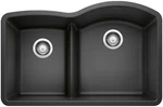 Blanco 441603 Diamond 32" Undermount Double Basin Silgranit - Anthracite. Fixed Price $602.55.