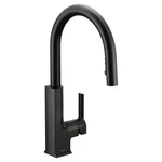 Moen S72308BL Sto One-handle High Arc Pulldown Kitchen Faucet*new*. Fixed Price $251.39.