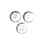 Danco Chrome Handle Index Buttons For Price Pfister 80682. Fixed Price $13.09.