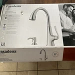 Pfister F-529-7PDS Pasadena Stainless Steel 1-HANDLE Pull-down Kitchen Faucet. Fixed Price $110.00.