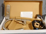 Seasons Westwind Single Handle Faucet Pull Down Spray, Stainless Steel 158061. Fixed Price $64.00.