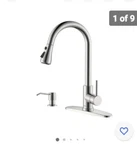 Appaso Kitchen Faucets With Soap Dispenser, Solid Stainless Steel Fau.... Fixed Price $29.87.