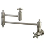 Kingston Brass KS310.AX Restoration 3.8 Gpm Wall Mounted Double - Nickel. Fixed Price $458.22.
