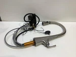 Used Kohler 22068-VS Graze Kitchen Sink Faucet, Vibrant Stainless. Fixed Price $248.45.