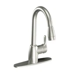 Cfg Baystone CA42519CSL Kitchen Faucet Classic Stainless Pull-down 1-HANDLE. Fixed Price $98.99.