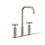 Kohler K-14408-3-BN Purist Widespread Goose Neck Faucet Vibrant Brushed Nickel. Fixed Price $878.39.