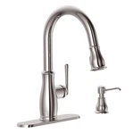 Glacier Bay Kagan Handle Kitchen Faucet Pull Down Spray Chrome FP1B4201CP. Fixed Price $44.46.