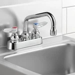 T&s Brass B-1110-SFV-0101 4" Deck Mount Workboard Faucet W/ Spring Checks. Fixed Price $79.00.