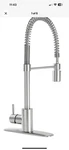Danze Gerber Foodie Single Handle Kitchen Faucet Stainless Steel. Fixed Price $169.00.