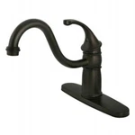 Kingston Brass KB1575GLLS Georgian 8" Centerset Kitchen Faucet Without Sprayer. Fixed Price $156.45.