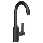 Moen 5882 Genta Lx One-handle High Arc Bar Faucet Black. Fixed Price $357.51.
